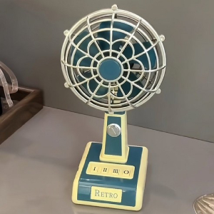레트로 미니선풍기