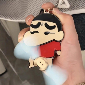 짱구 코끼리 선풍기 키링